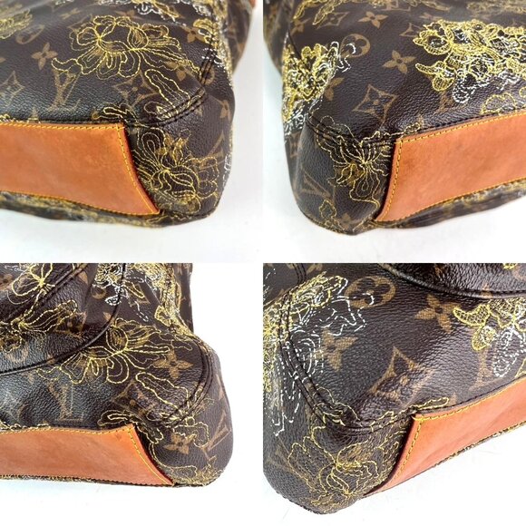 Louis Vuitton Dentelle Fersen Gold Monogram Tote Bag Limited Edition - Picture 7 of 13